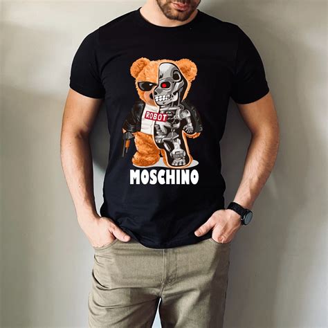 camiseta moschino replica